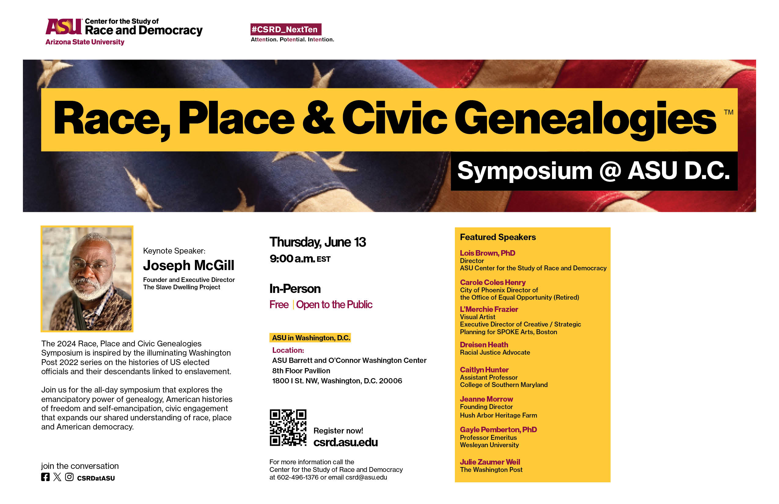 Race, Place & Civic Genealogies poster